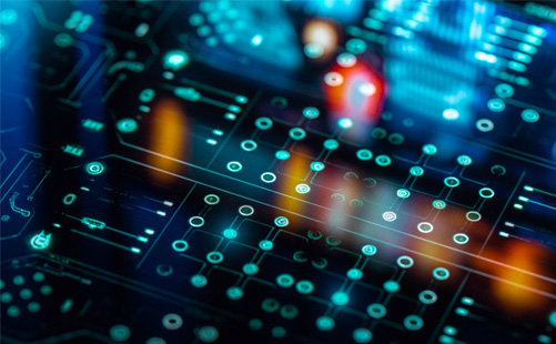 Electronics Digital Circuit Board Image