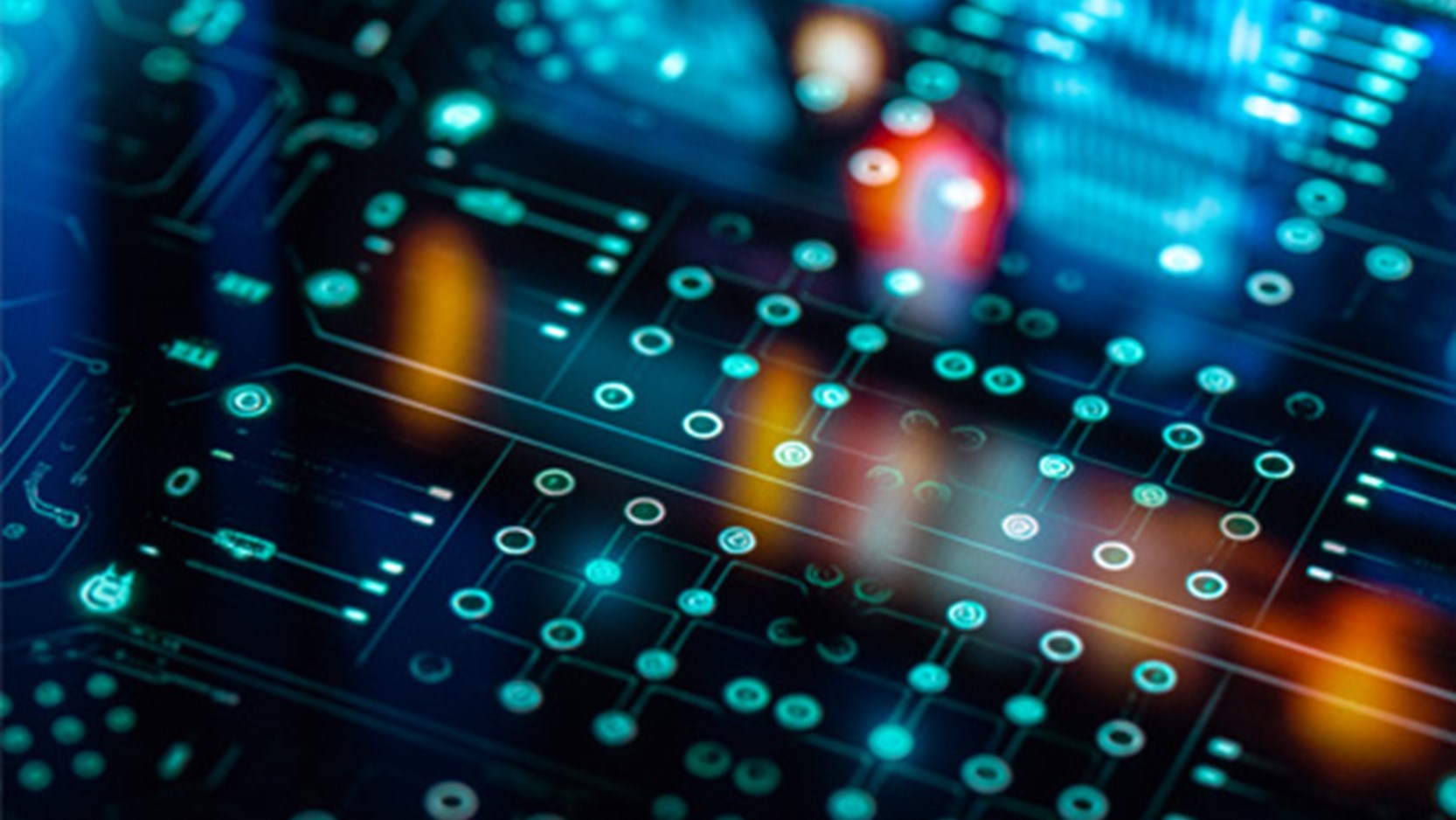 Electronics Digital Circuit Board Image