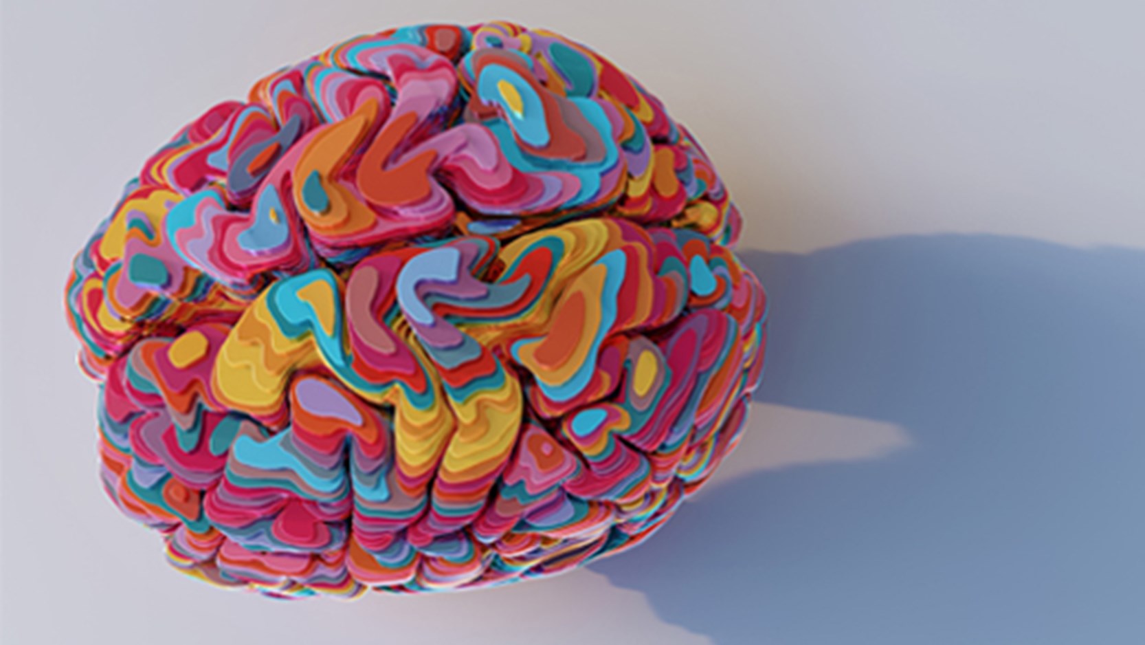Brain depicting mental health
